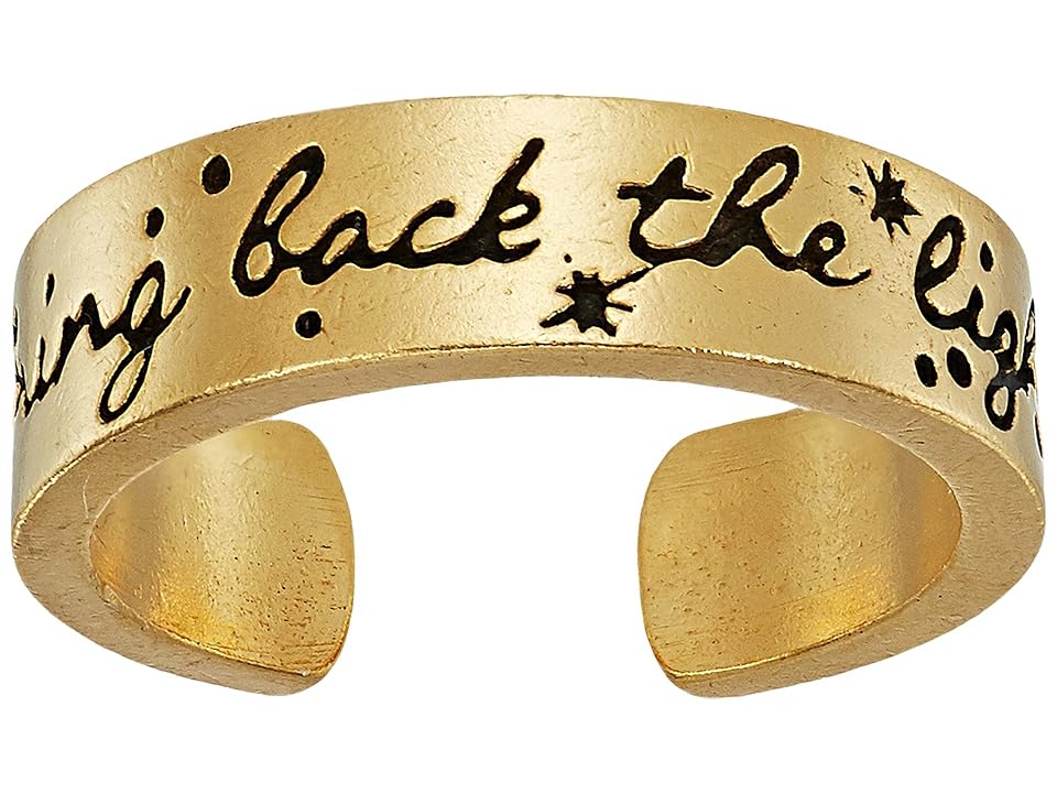 

Alex and Ani Wrinkle In Time - Bring Back the Light Adjustable Ring (14KT Gold Plated) Ring