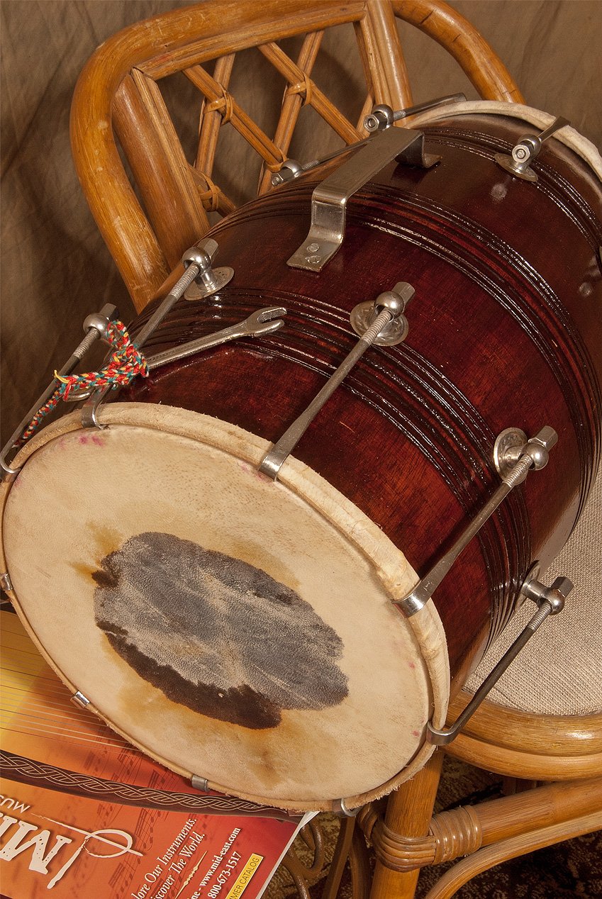 Dholak Deluxe Delhi Style tambour – Écrou et boulon