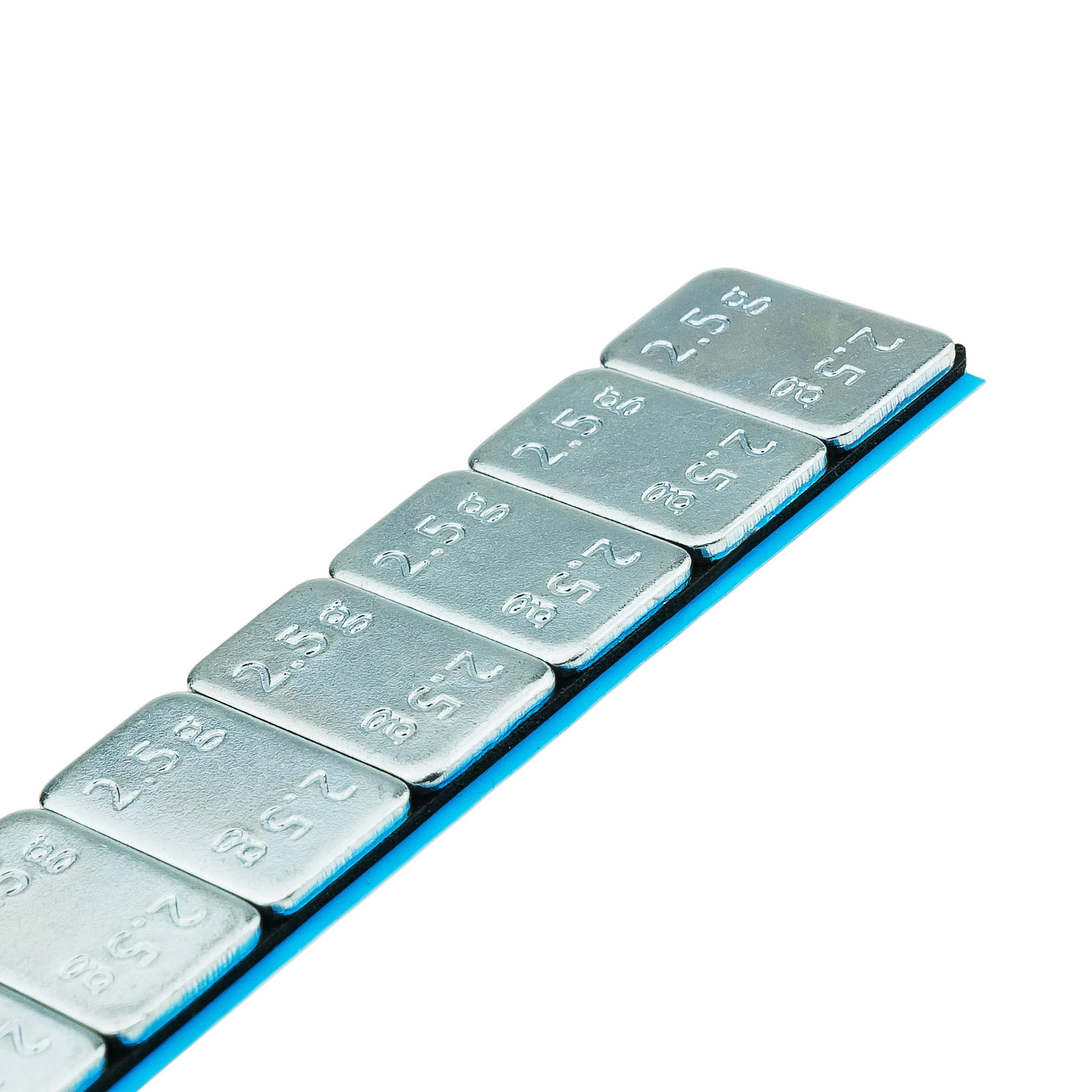 Stix Pesi adesivi super sottili, 600 pezzi, 2,5 g, 30 g, 50 pezzi, zincati, altezza 2 mm, con forte pellicola adesiva per cerchioni in alluminio
