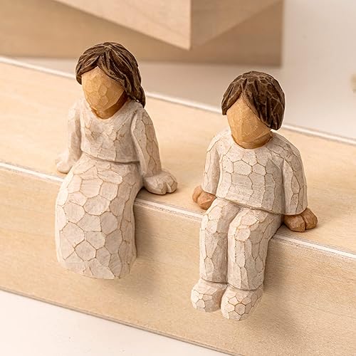Miniatura 4 de Figuras combinadas personalizadas para elegir tu familia, 10 años que hicimos una escultura de resina familiar, figura esculpida pintada a mano,