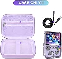 Vista 2 de BOVKE Anbernic RG405V - Funda de transporte para consola de juegos de mano retro, versión vertical, soporte de juegos de mano retro Android