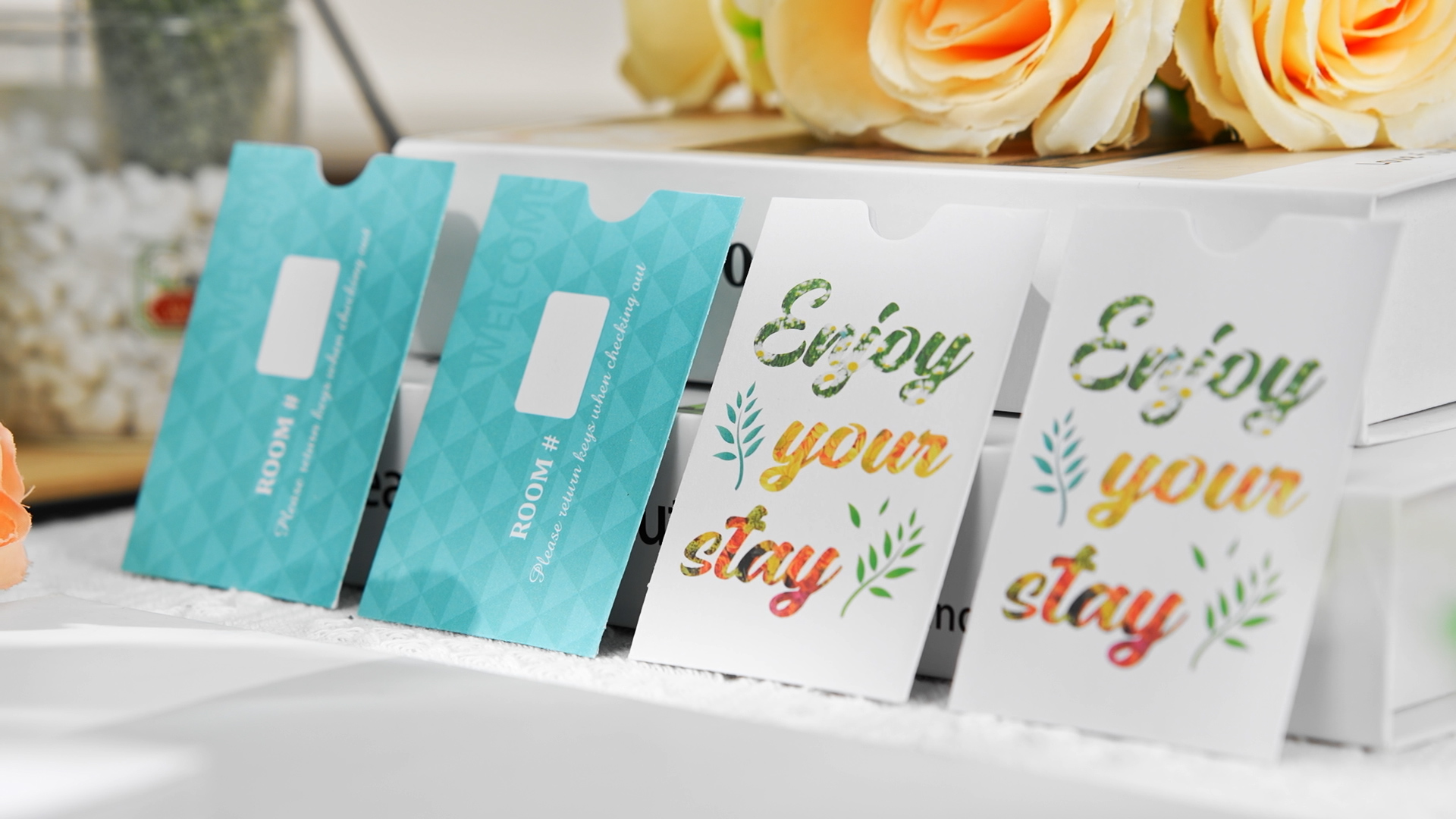 wholesale cheap hotel key card sleeves Amazon.com : Jutom 1000 Pcs Key Card Envelopes Hotel Key Card Holder Sleeves Enjoy Your Stay Welcome Gift Envelope Sleeve Bulk for Guest Room Access & Business Hotel Business Office, 2.4 x