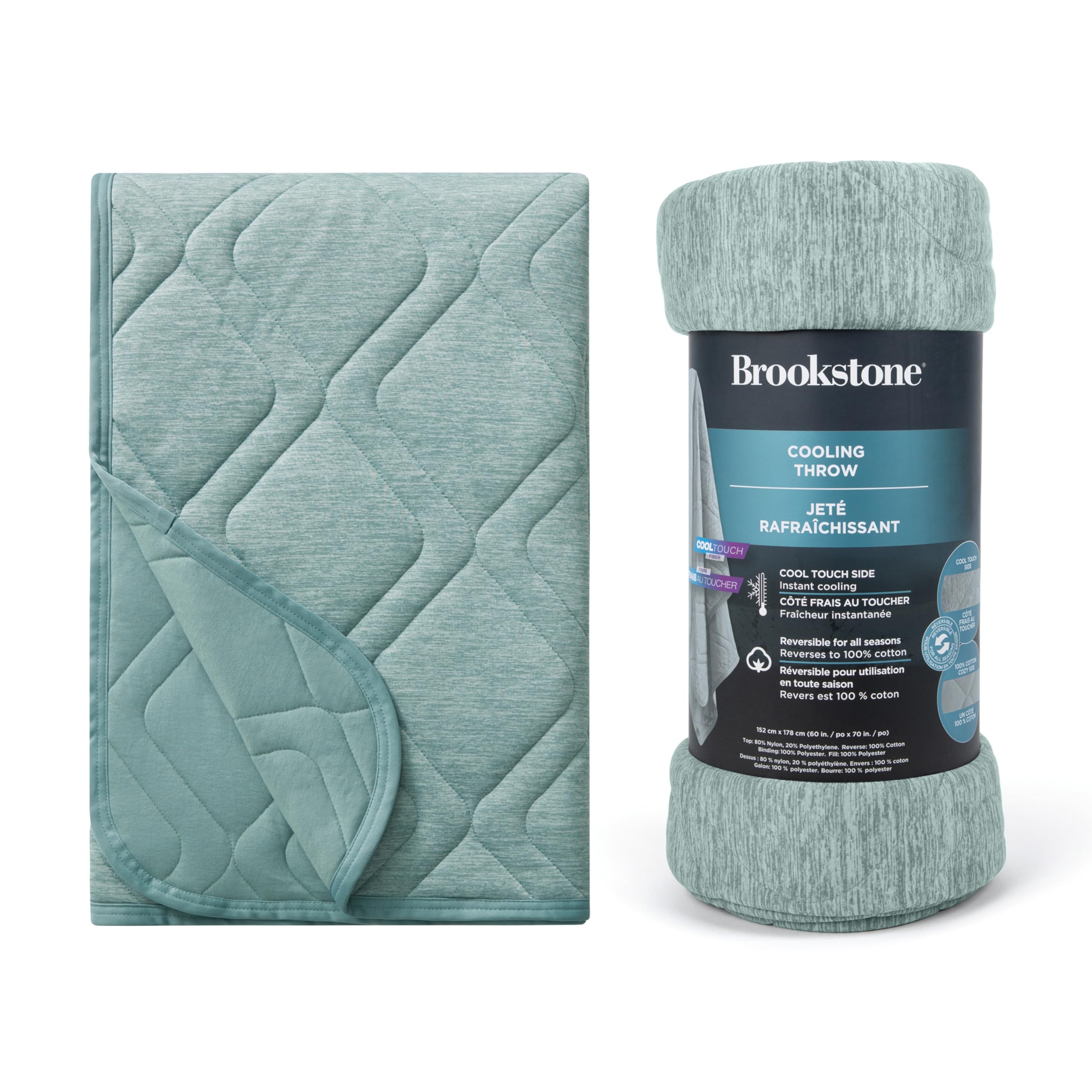 Brookstone Cooling Comfort Throw