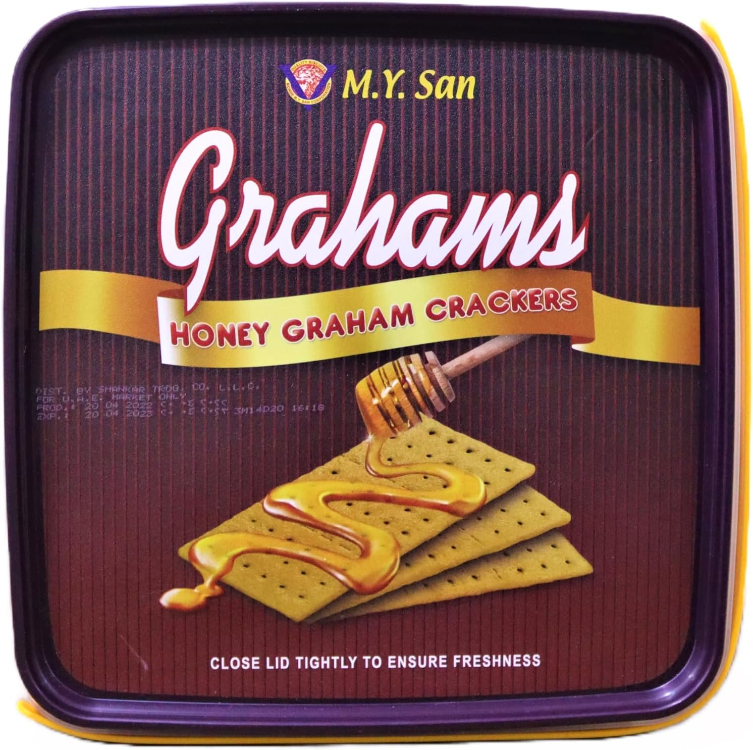 M.Y.San Grahams Honey Crackers, 700 gm