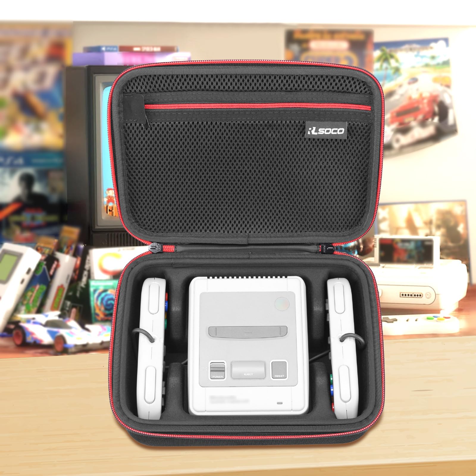 RLSOCO Obudowa do Nintendo Classic Mini i Walizka