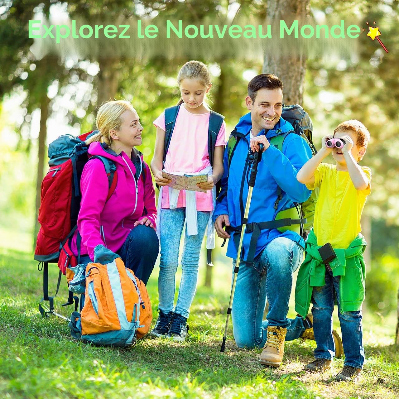 EUTOYZ 3-12 Ans Fille Jouet, 3-12 Ans Fille Anniversaire Anniversaire 3-12 Ans Fille Jumelles pour Enfants Jumelles Enfant 3-12 Ans Compactes(Rose)