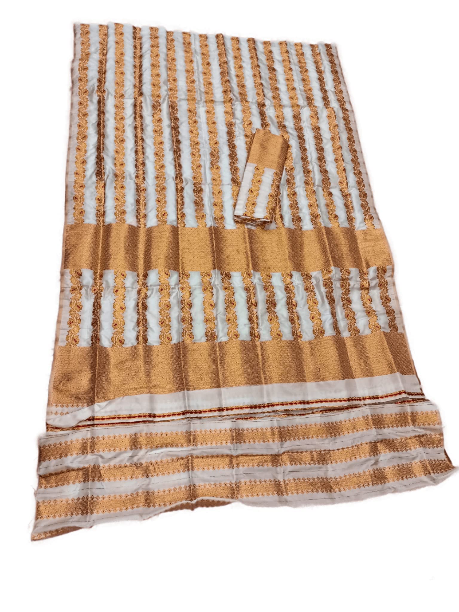 AB ASSAMESE ETHNICWomen's Soft Silk Material Mekhela Chador | Ready To Wear Mekhela Chador