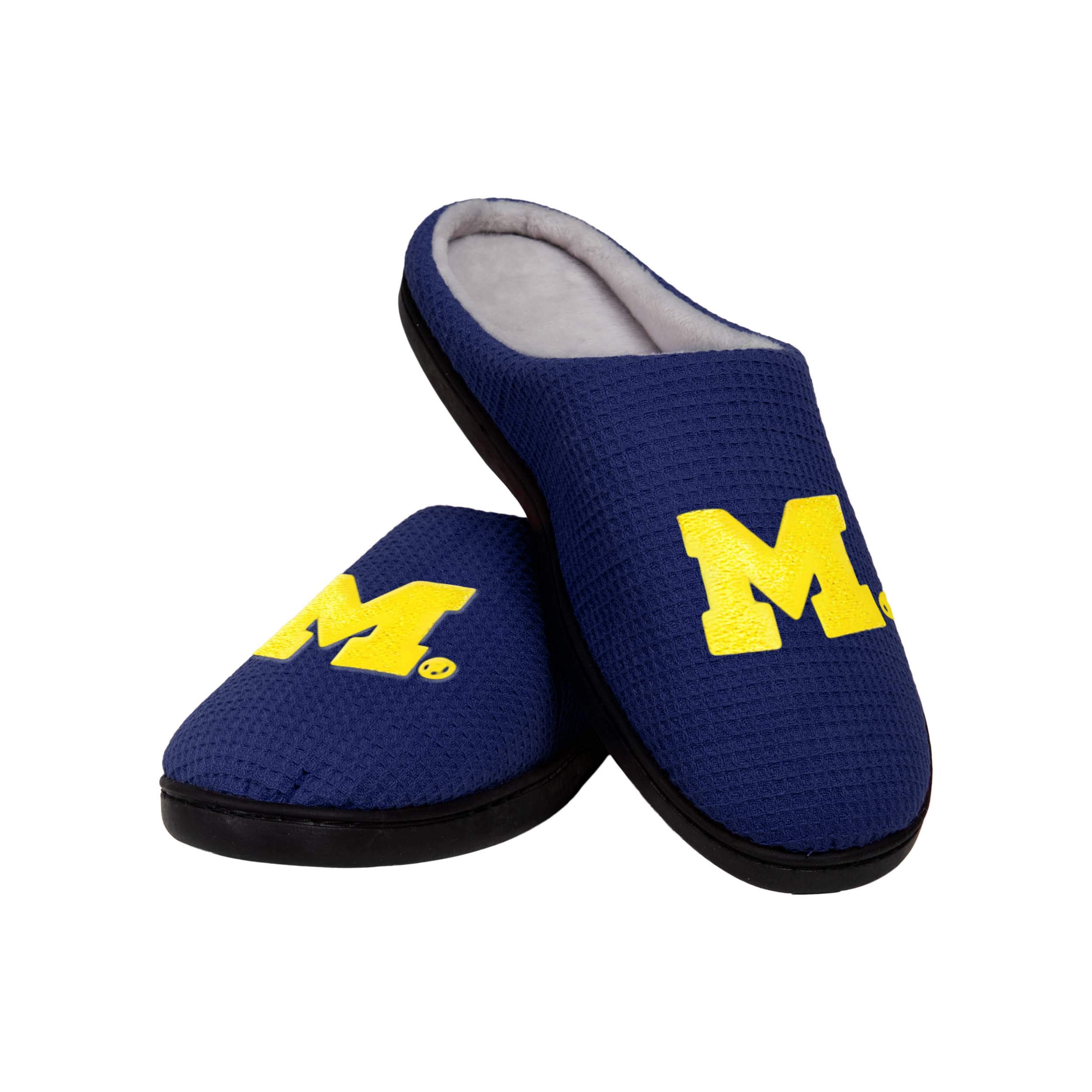 ( Size 7/8 ) FOCO NCAA Mens Memory Foam Slide Slippers