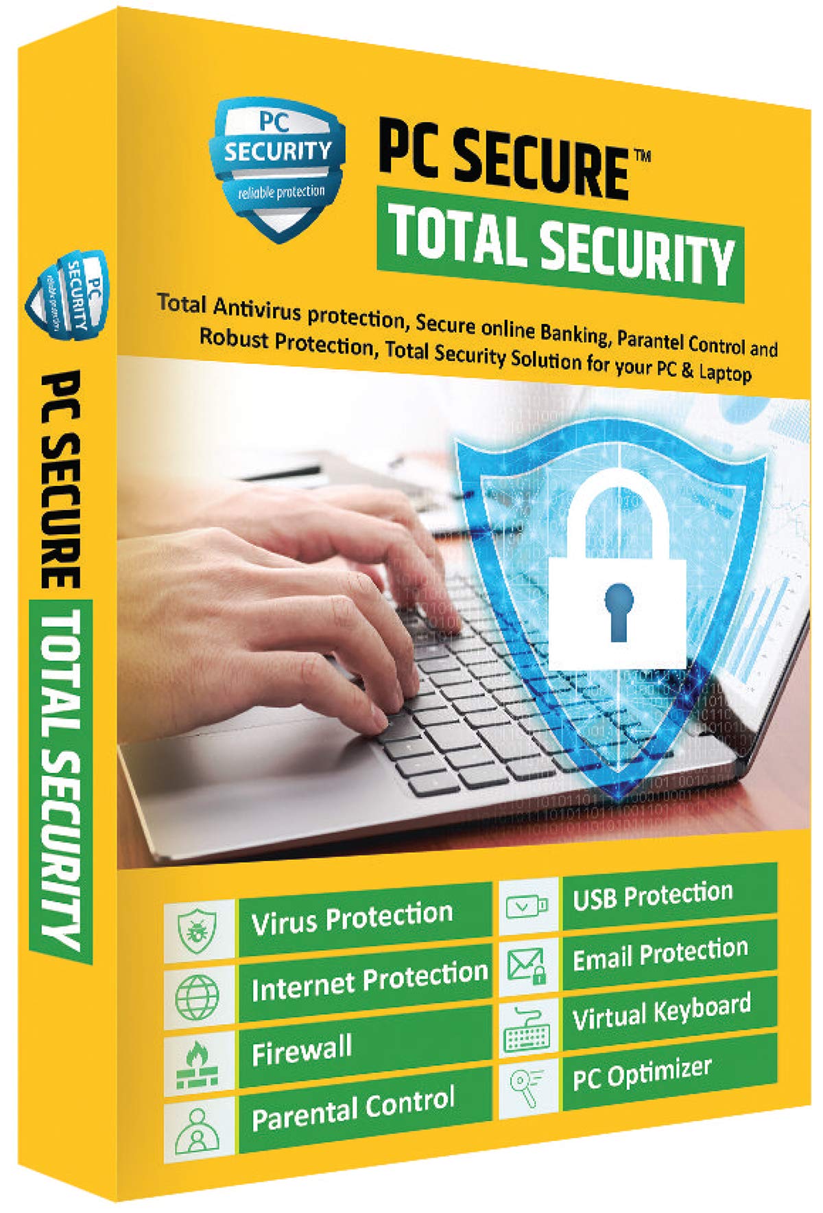 PC Secure Total Security Antivirus, Latest Version Ransomware Protection,Antivirus for Computer and laptop (Email delivery in 2 Hours- no CD) (B08THWBHQG) Amazon Price History, Amazon Price Tracker