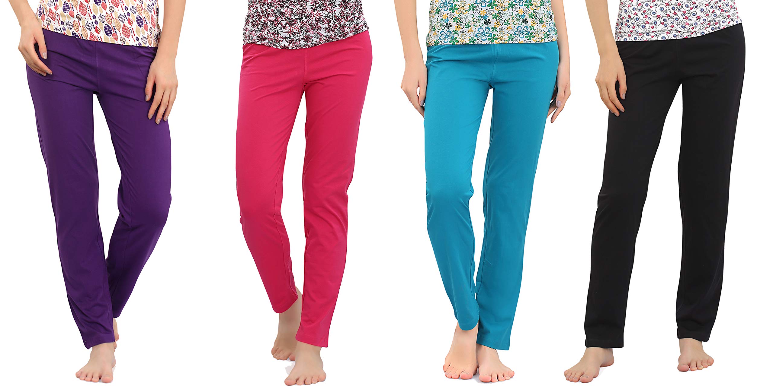zebu Women's Plain Pant (Pack of 4 Pant)-picture-29