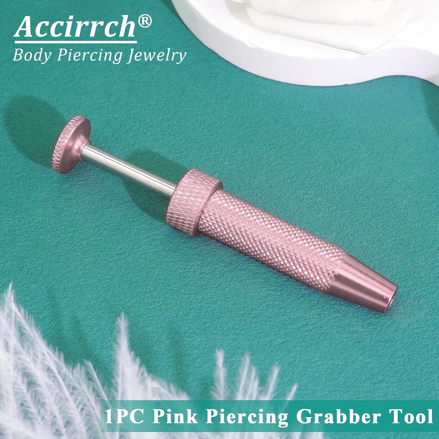 Piercing Ball Grabber Tool, Jewelry Changing & Insertion Kit 16G-20G