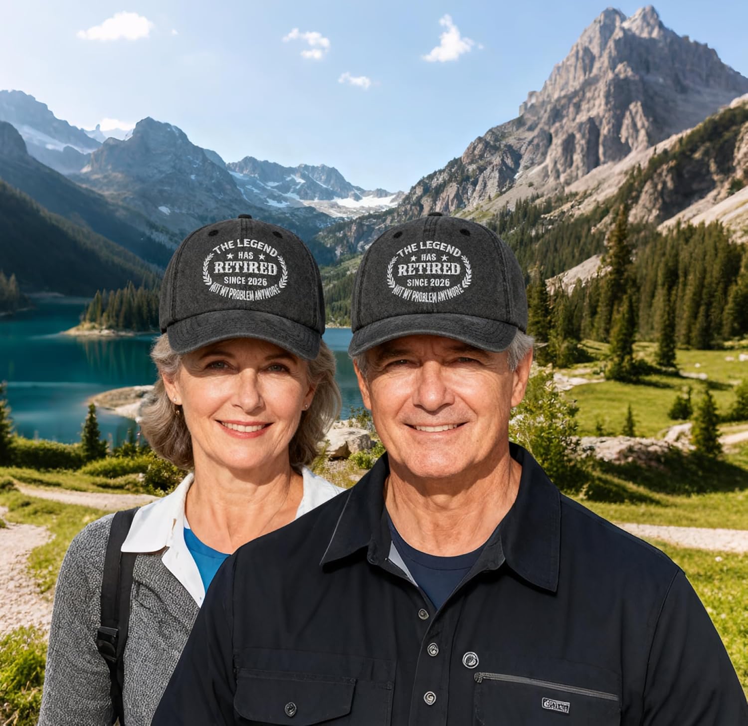 Retirement Gifts for Men Women 2026 Retired Hat Gift for Friend Mom Dad and Coworker, Boss Ideas Embroidered Baseball Cap - Image 4