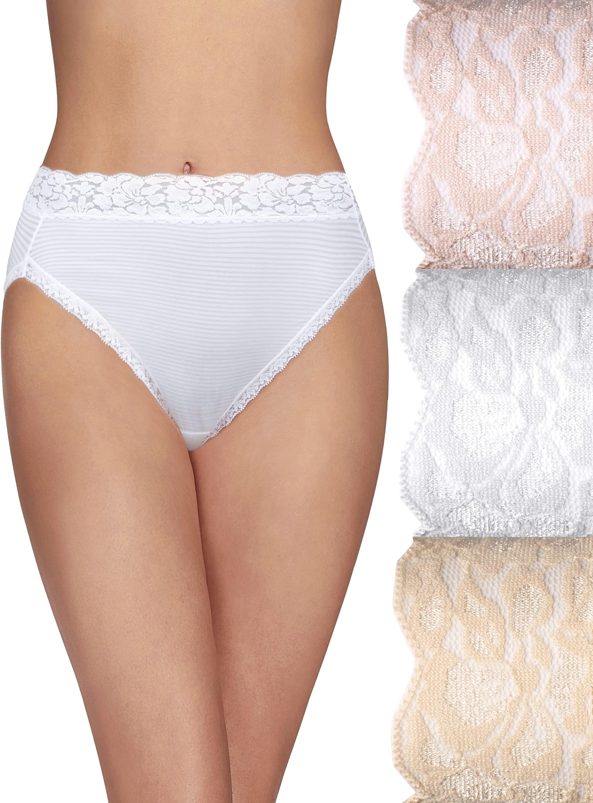 Women’s Flattering Lace Panties: Lightweight & Silky with Superior Stretch