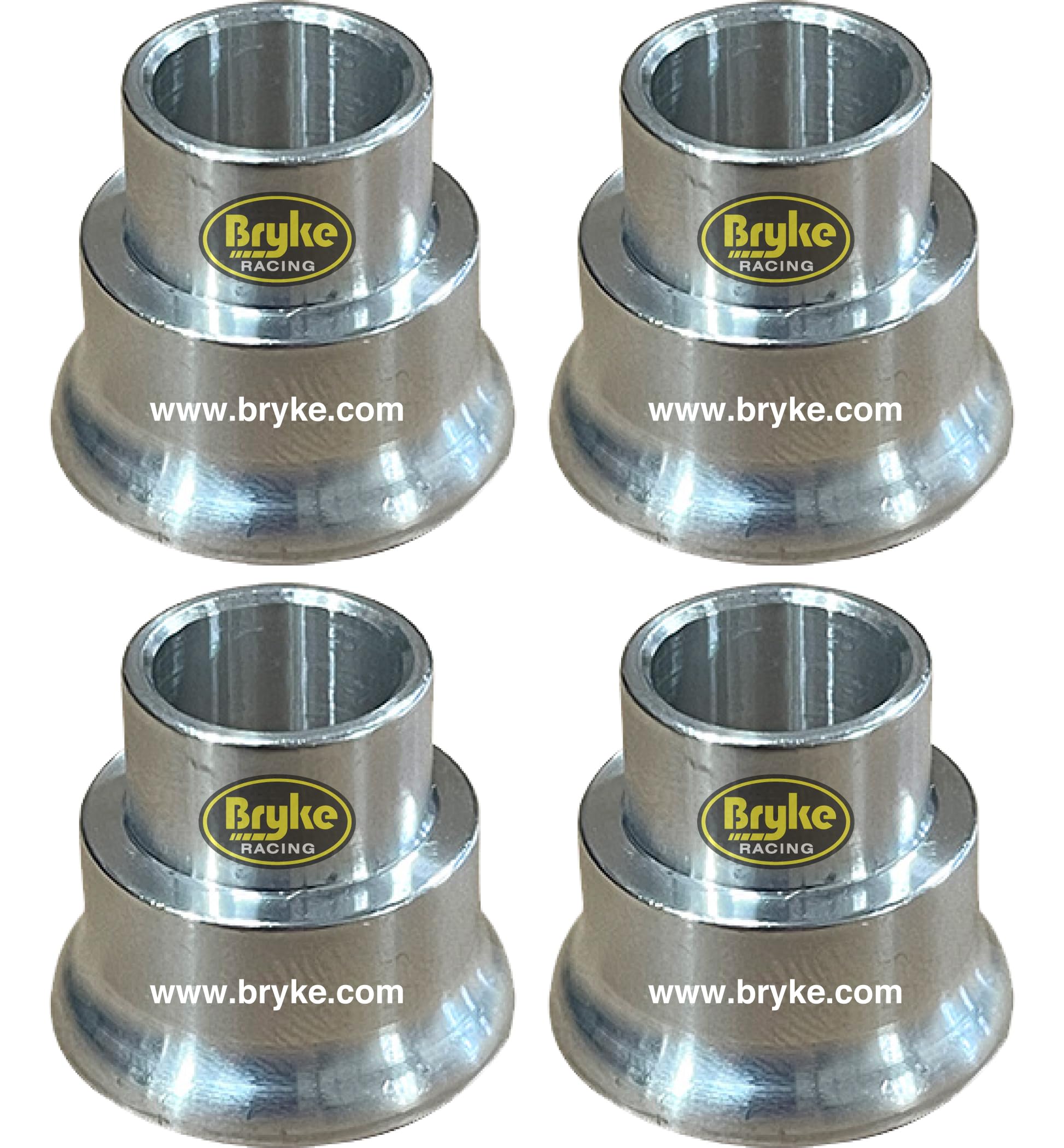 Bryke Racing Tapered Rod End Reducers / Misalignment Spacers – 3/4