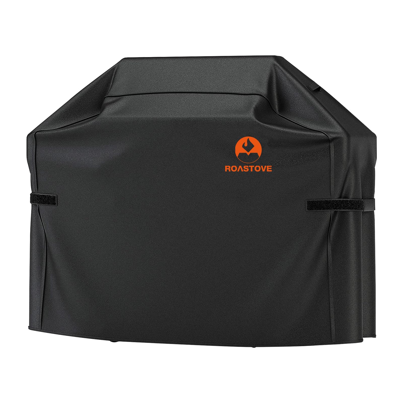 Heavy Duty BBQ Grill Cover, 600D Heavy Duty Oxford Fabric Grill Cover for Outdoor Grill, UV & Dust & Water Resistant, Weather Resistant, Rip Resistant, 58" L x 24" W x 48" H, Black (147 x 61 x 122CM)