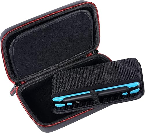 Miniatura 4 de Funda de transporte para Nintendo Smatree nueva 2DS 3DS XL 3DS XL color negro y rojo NO APTA para Nintendo Switch