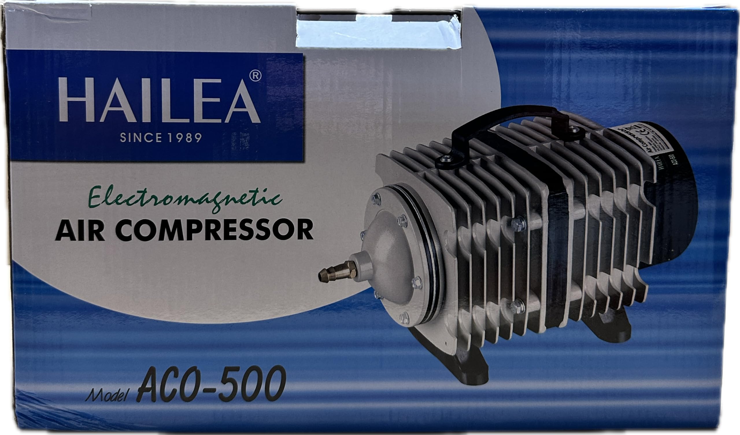 Hailea Silver Piston Compressor, Aco-500