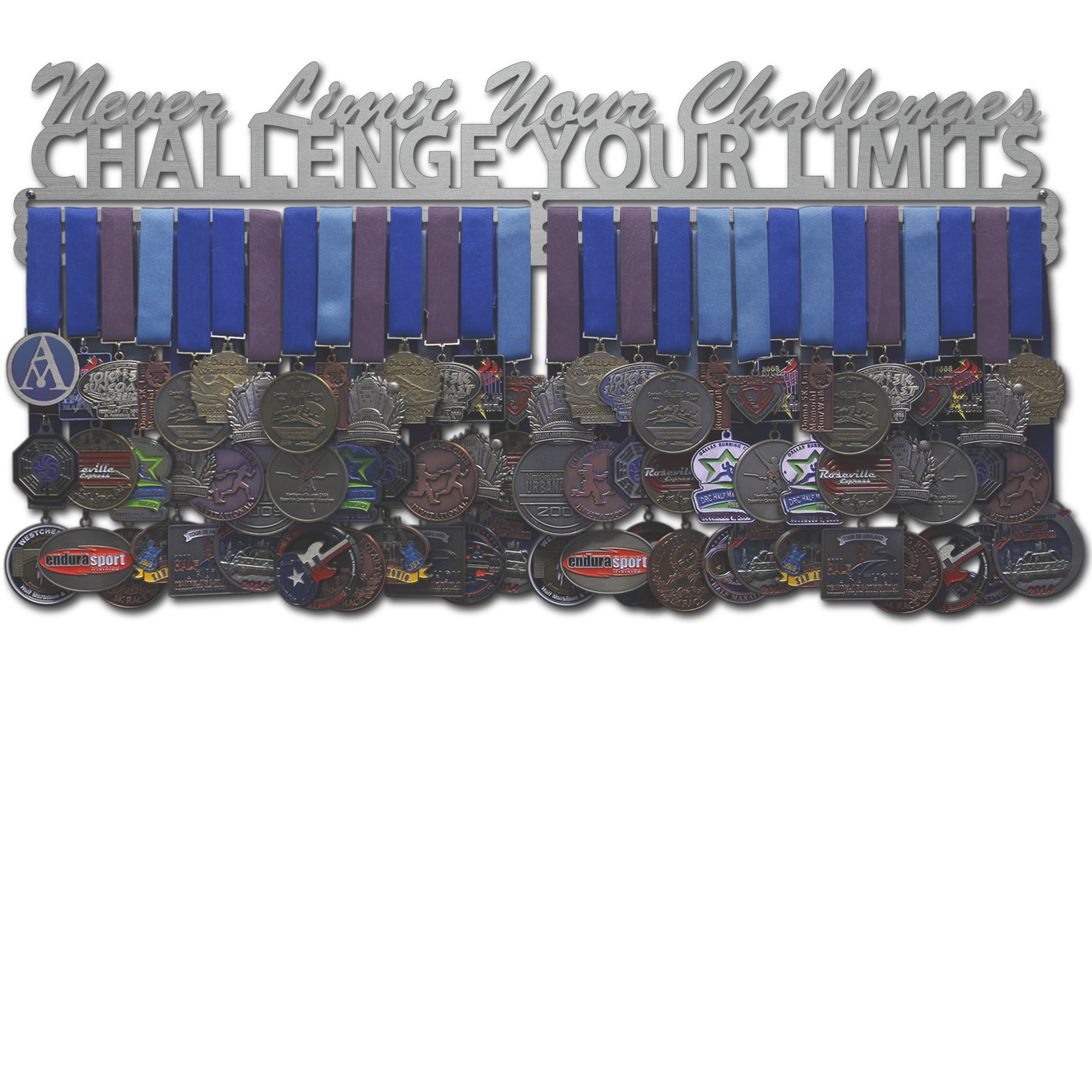 Allied Medal HangersChallenge Your Limits Multiple Size Options Available  Medal Award Holder Display Hanger Rack