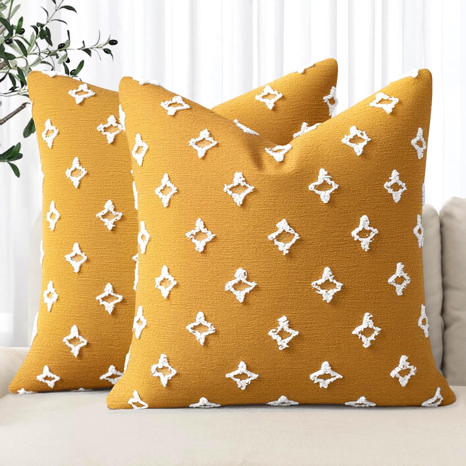 Boho Decorative Pillow Covers