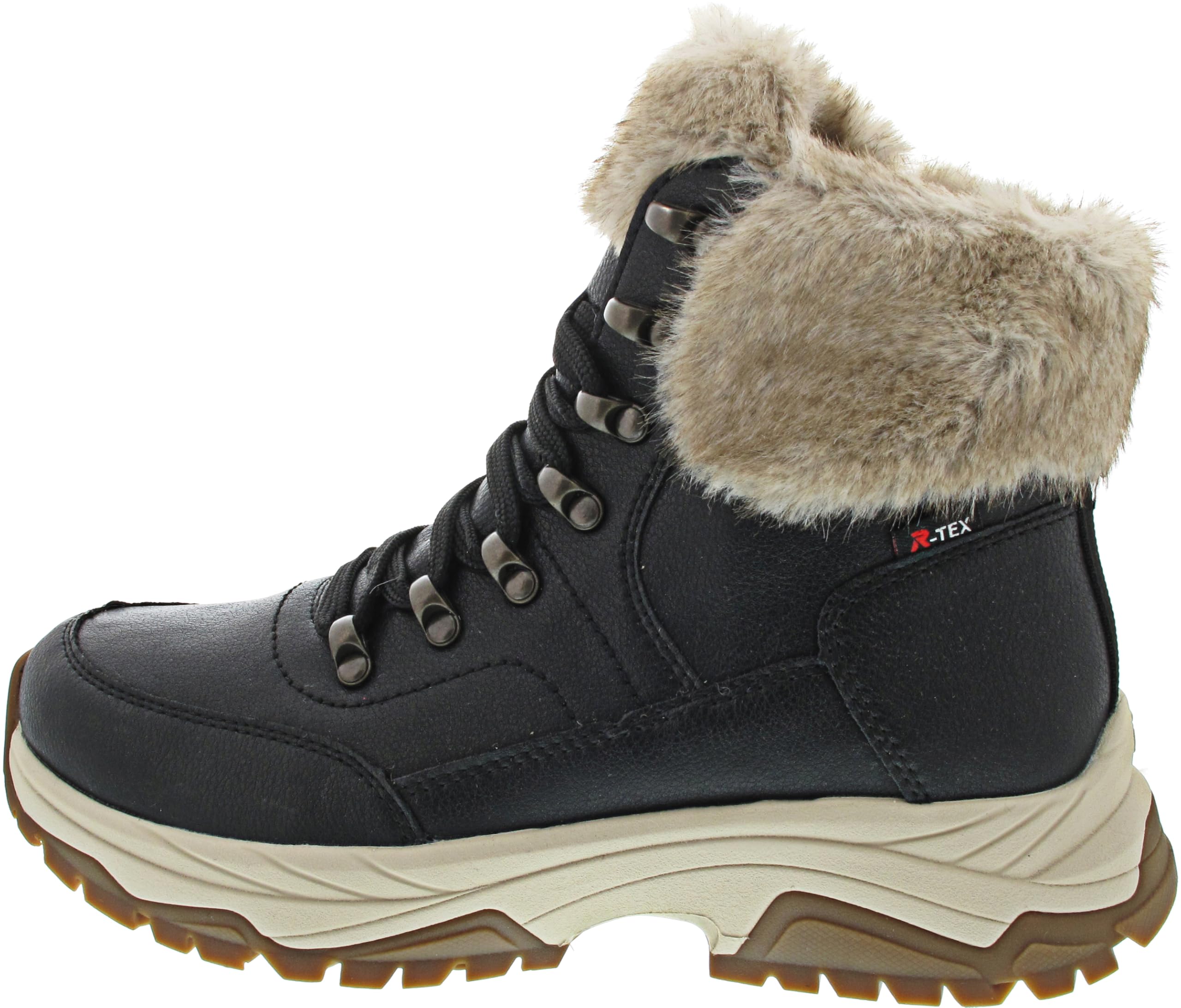 Rieker Schnürstiefelette Schwarz