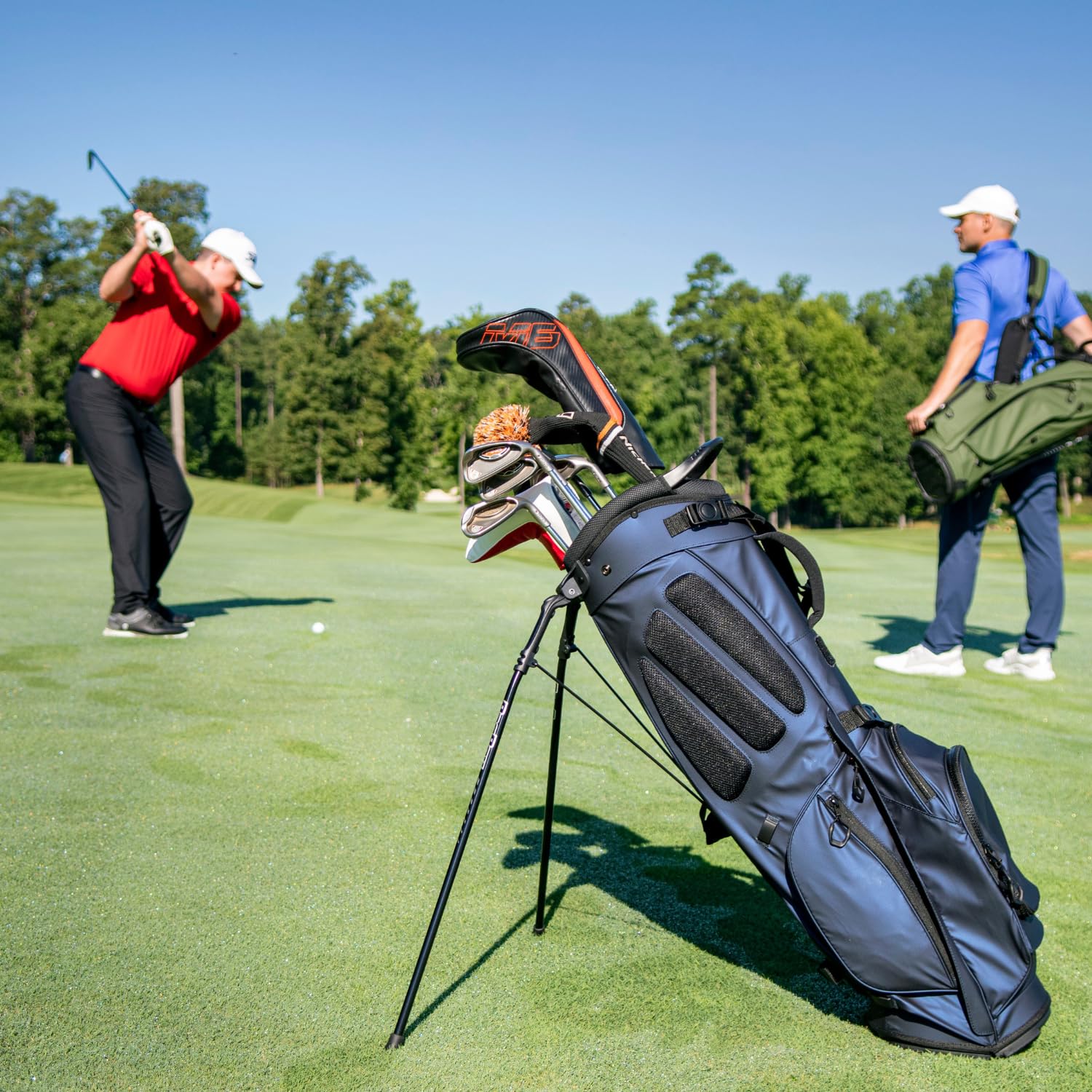 Amazon.com : Bag Boy – ZTF Stand Bag – Two-in-One Golf Bag with