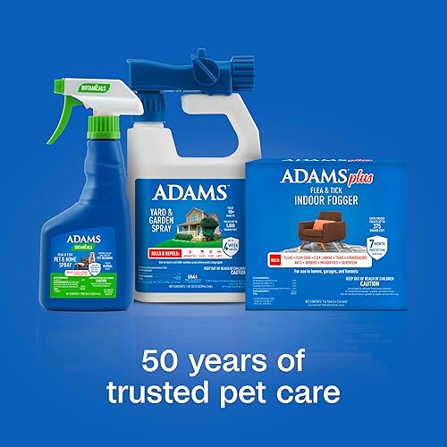 Miniatura 7 de Adams Plus - Nebulizador para interiores de pulgas y garrapatas, 3 latas de 3 onzas, mata pulgas, huevos de pulgas, hormigas, moscas, avispas,