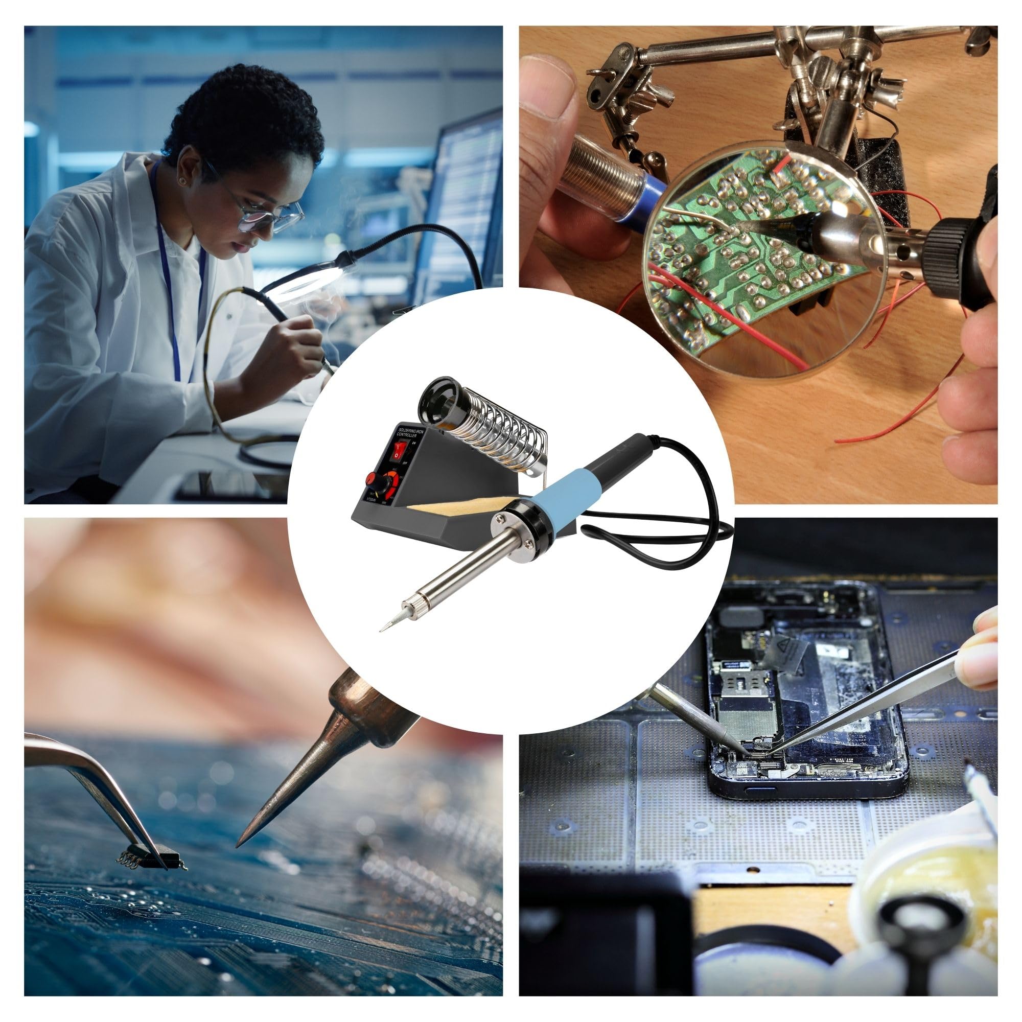 Soldering irons & accesories - Estación Soldadura 48W 100-450º