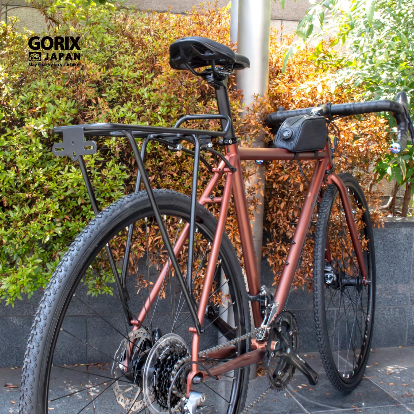 Amazon | GORIX(ゴリックス) リアキャリア 自転車 後付け 荷台キャリア