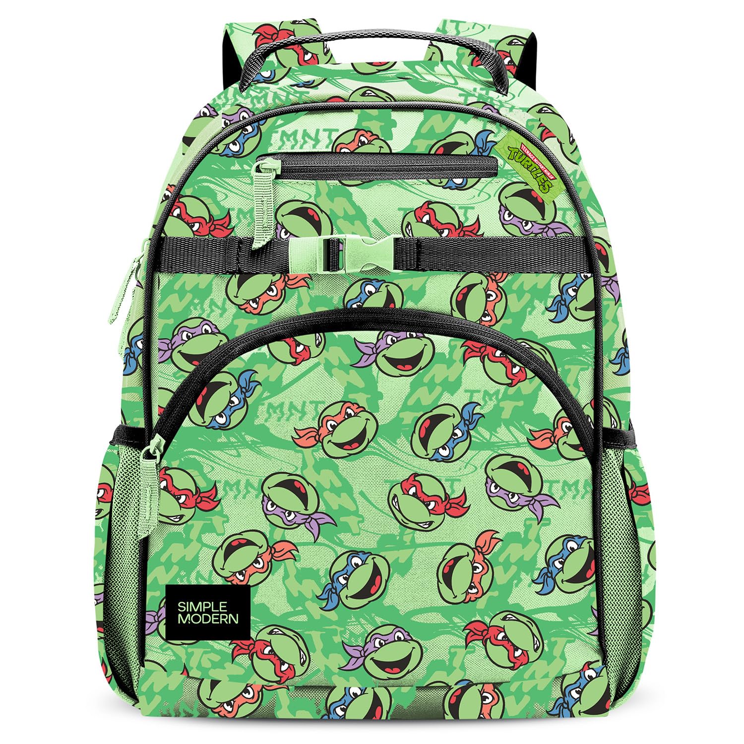 Simple Modern Medium Teenage Mutant Ninja Turtles Toddler Backpack for School Girls and Boys | Kindergarten Elementary Kids Backpack | Fletcher