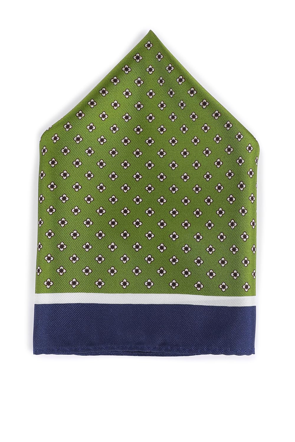 Men Green Print Party Pocket Square-image-19