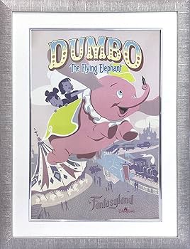 Disney Fine Art ディズニーファインアート ダンボ ☆【受注生産】Flying Dumbo | ディズニー アート