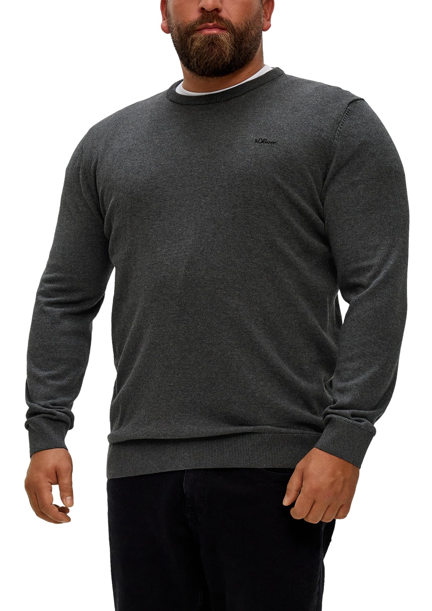 s.Oliver Pullover Crew Neck Big Size