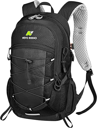 N NEVO RHINO Mochila de senderismo de 25L35L40L45L, impermeable, para exteriores, mochila ligera de viaje para acampar para hombres y mujeres