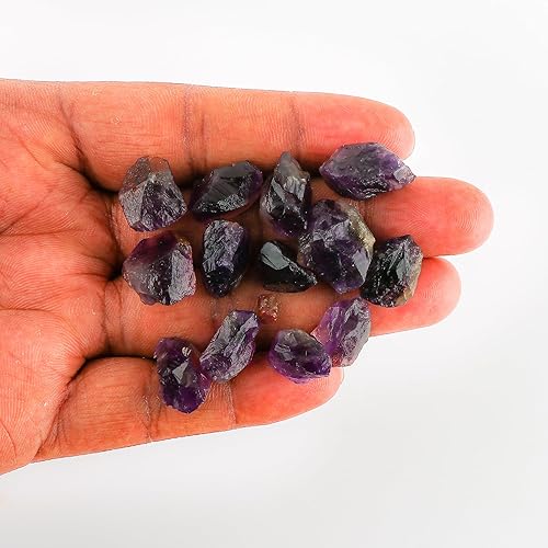 Miniatura 4 de Natural Raw Amethyst Rough Gemstone, Healing Chakra Stones, Wholesale Bulk, Birthstone, DIY Craft Stone, Raw Crystals, Loose Gemstone Wire Wrapping,