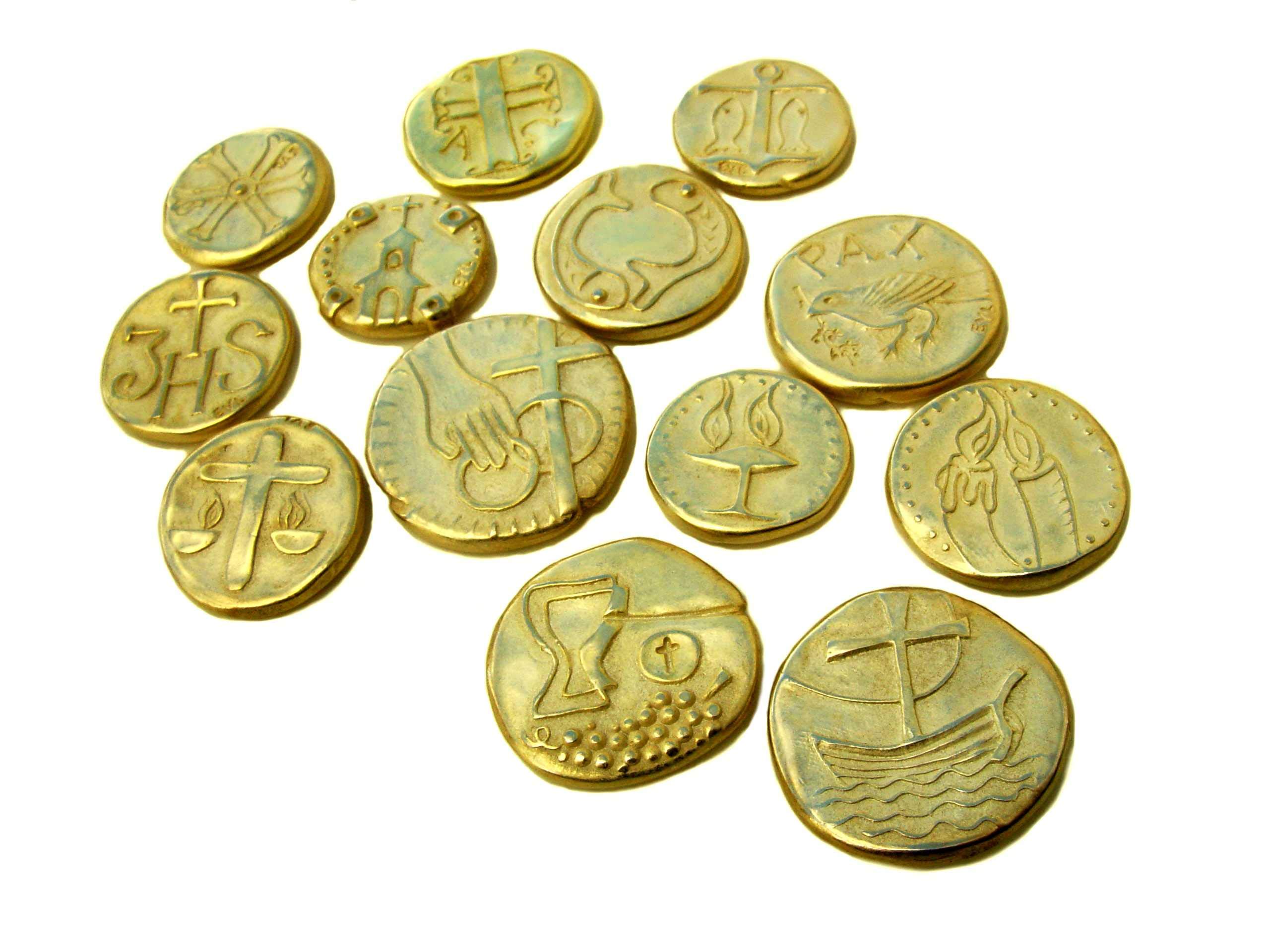 Enyel Arras de Boda Paleocristianas chapadas en Oro