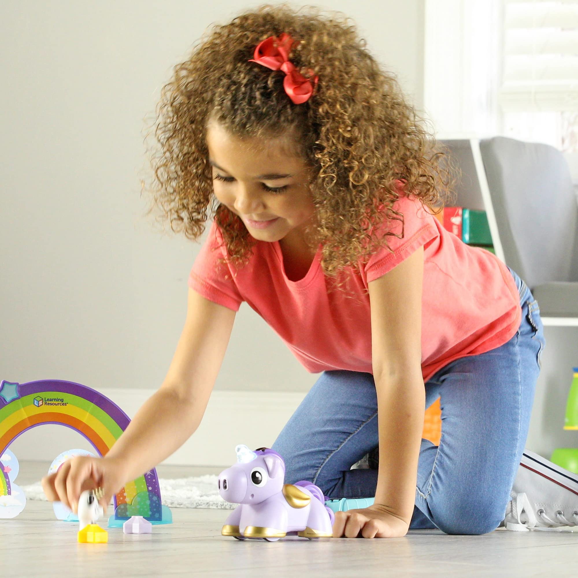 Learning Resources La Unicornio Skye de la colección Coding Critters MagiCoders, Juguete Infantil para codificar, Juegos de Stem para niños de 4+ años de Edad