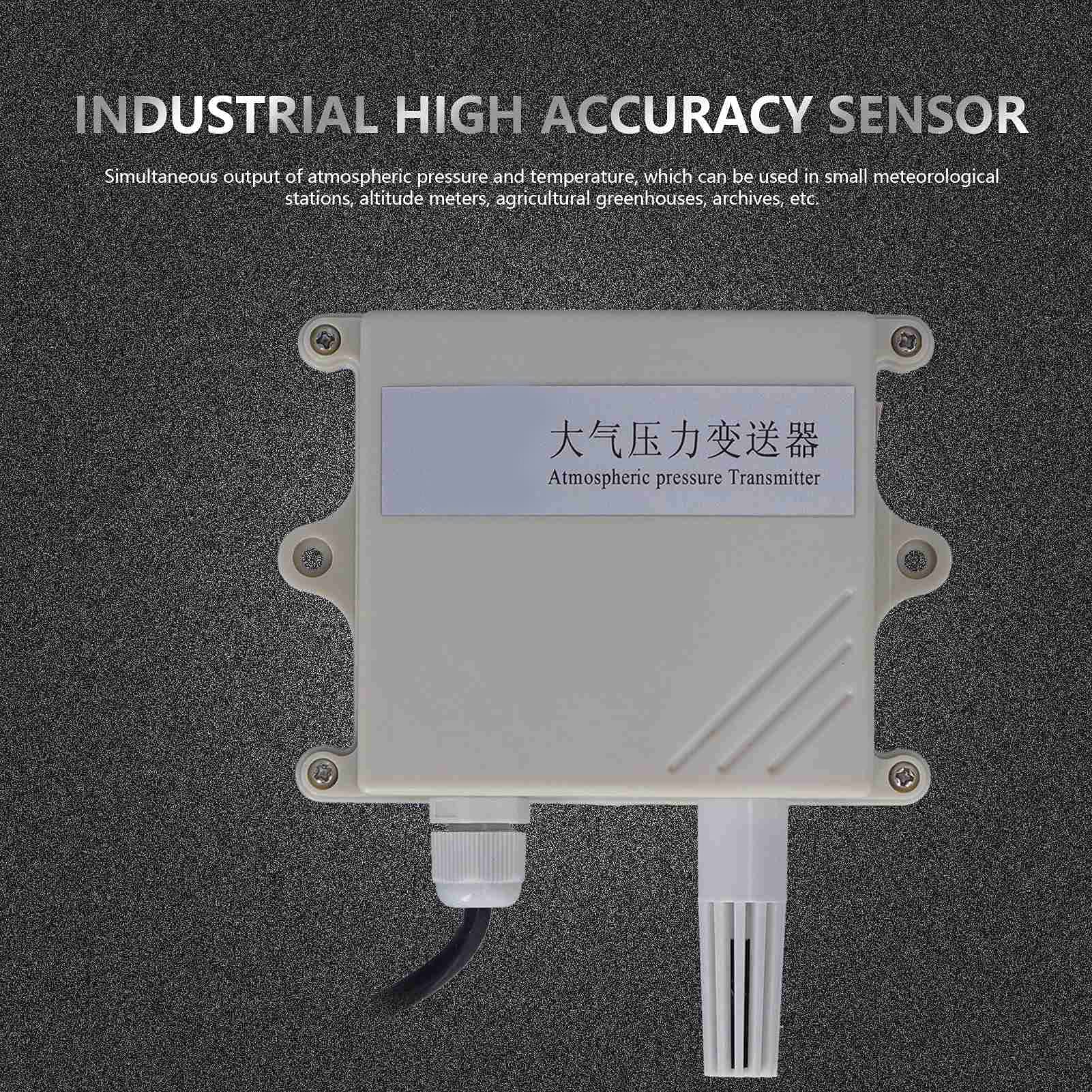 Monitoreo de presión atmosférica Transmisor de Sensor de presión atmosférica de 10‑30 V CC para estación meteorológica pequeña Agricultura