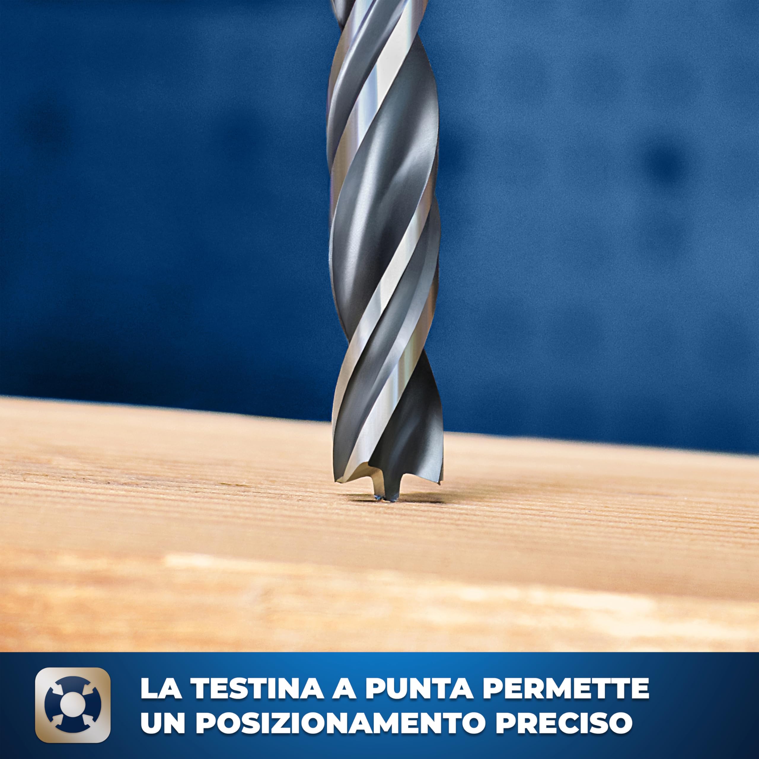 Set Di 6 Punte Da Trapano In Cobalto Punta Da Trapano Composta A