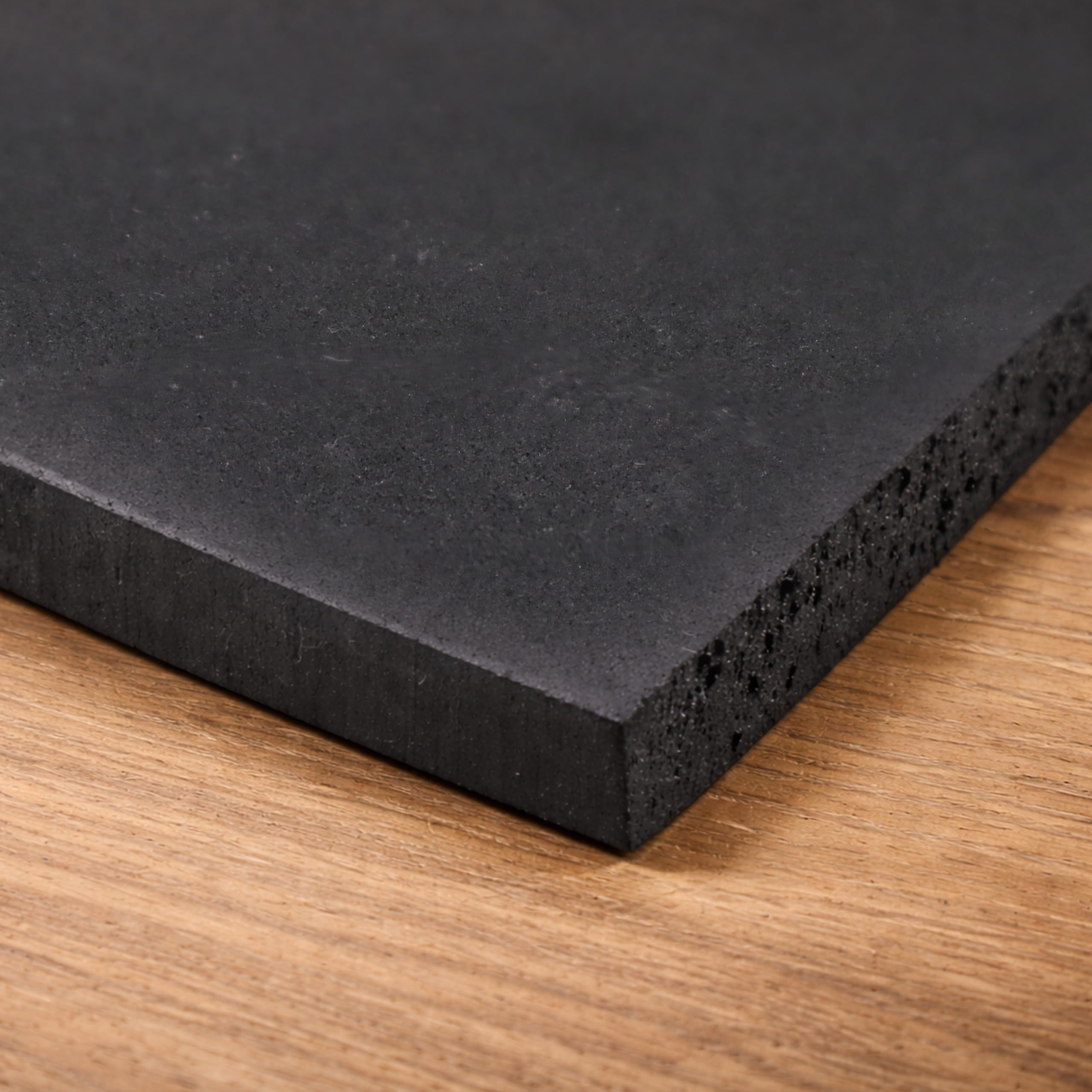PD Media Pianka EVA 3 mm, 1 sztuka 50x100 cm Czarny - Pianka EVA o wysokiej gęstości 80 kg/m³, termoformowalna płyta z pianki Moosgummi do cosplayu, robótek i DIY