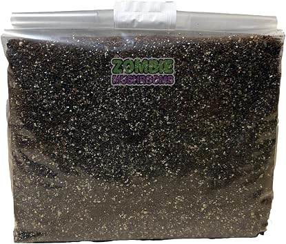 | Hardwood Sawdust Mushroom Substrate | 5lb Mega Bag | Pasturized | Hard Wood | Pre-Hydrated and Ready to Use Hardwood
