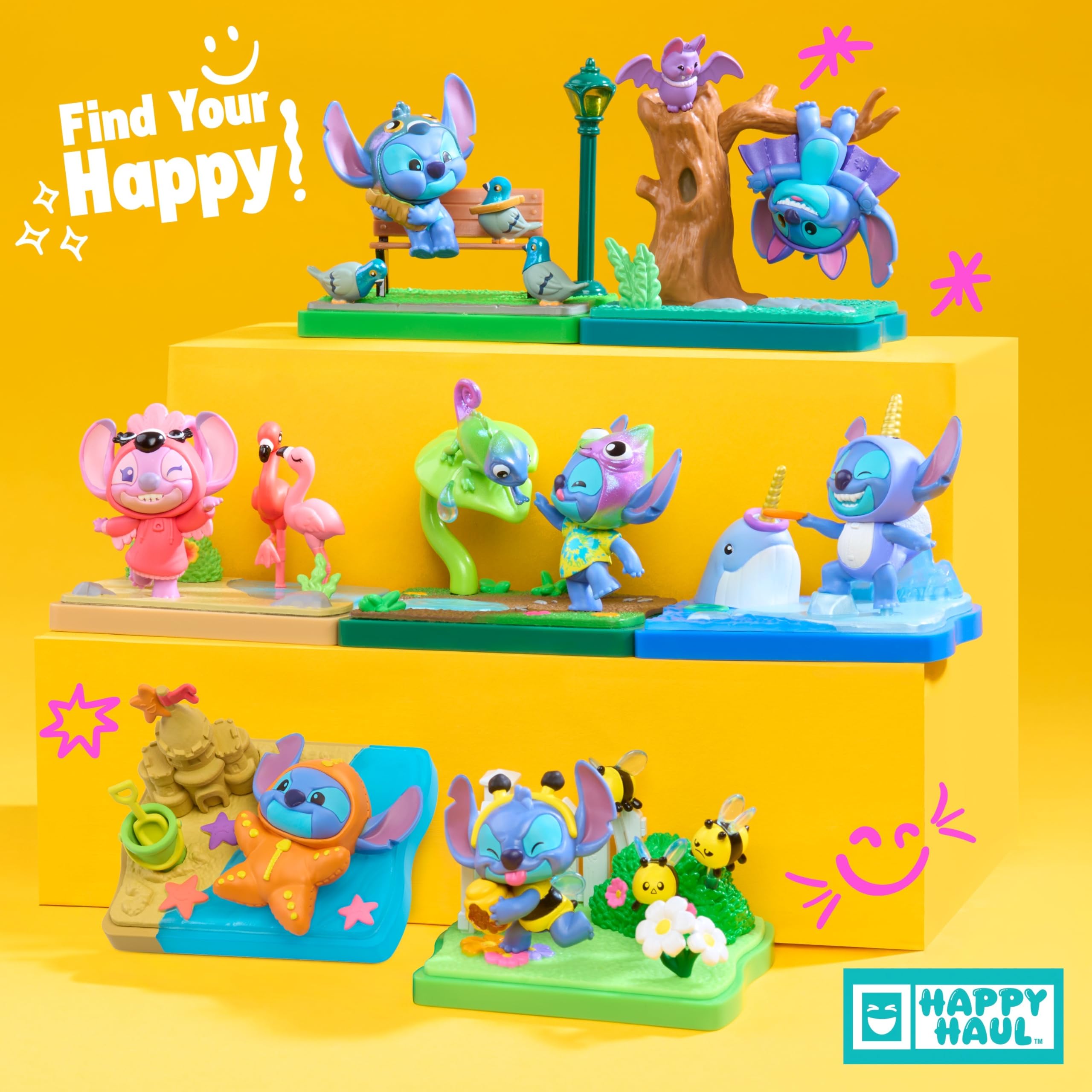 Amazon.com: HAPPY HAUL Disney Stitch Goes Wild Scene Setters