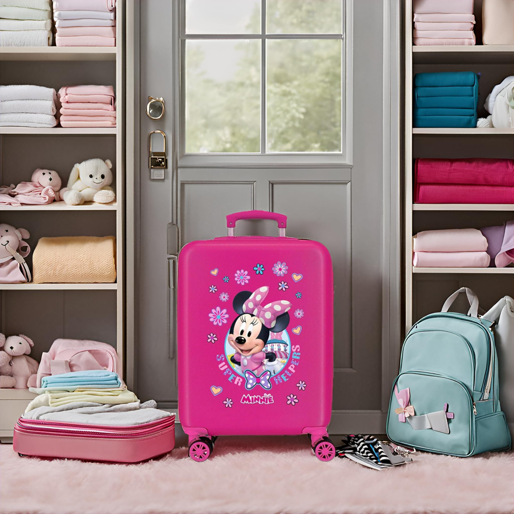 Disney Torba Podróżna dla Dzieci, Róża, 55 cm
