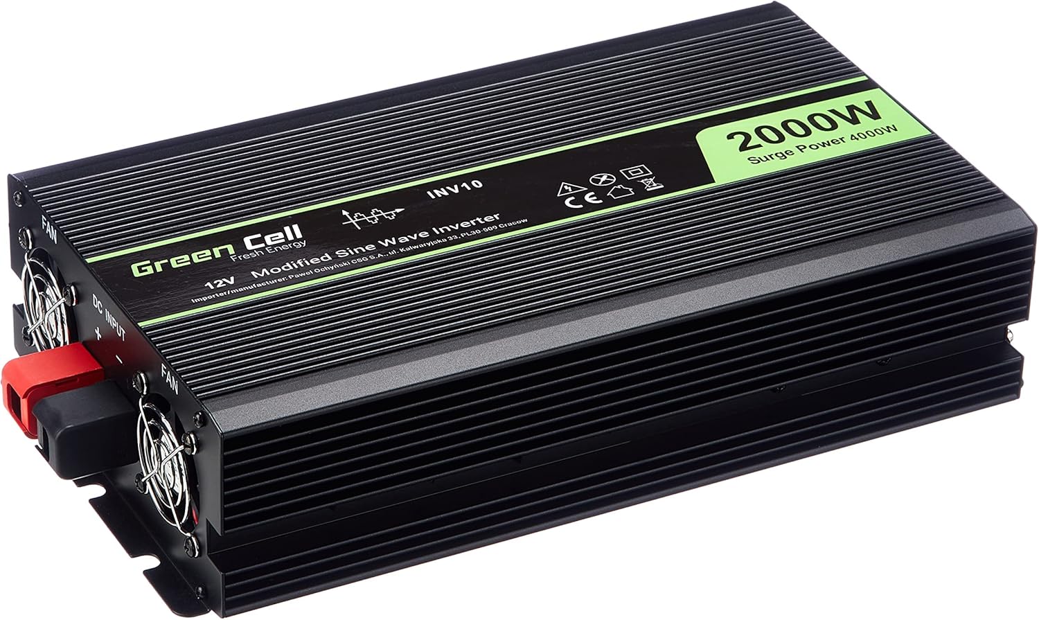 Stromwandler 12 Volt Auf 230 Volt 2000 Watt
