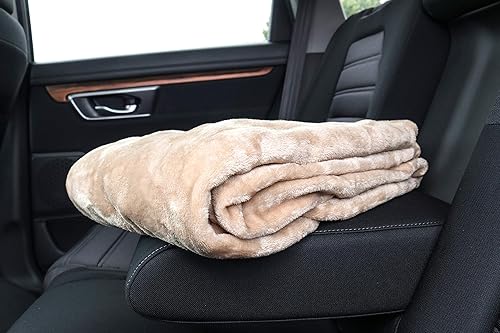 Miniatura 7 de Arkwright Mantas de forro polar coral, paquete de 12, suaves, cálidas y grandes, mantas a granel para ropa de cama, sofá y viajes, 50 x 60 pulgadas,