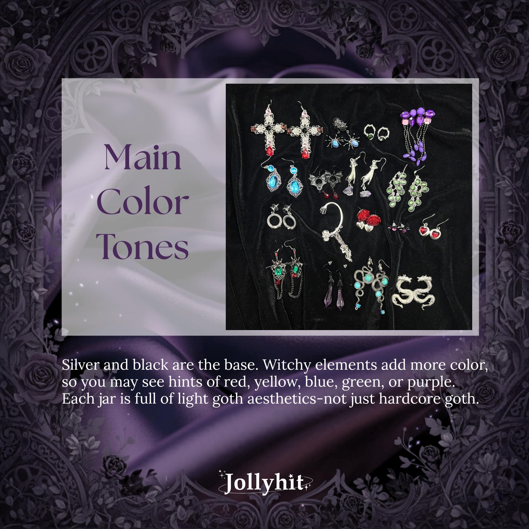 Gift-Ready Mystery Jewelry Jar 30PCS – Gothic, Witchy & Fairycore Costume Jewelry Set for Women, Includes Necklaces Earrings Rings Bracelets, Unique Mother’s Day or Birthday Gift for Her