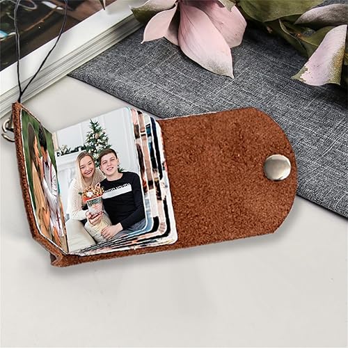 Miniatura 5 de Llavero de cuero personalizado para álbum de fotos con 4 a 20 fotos