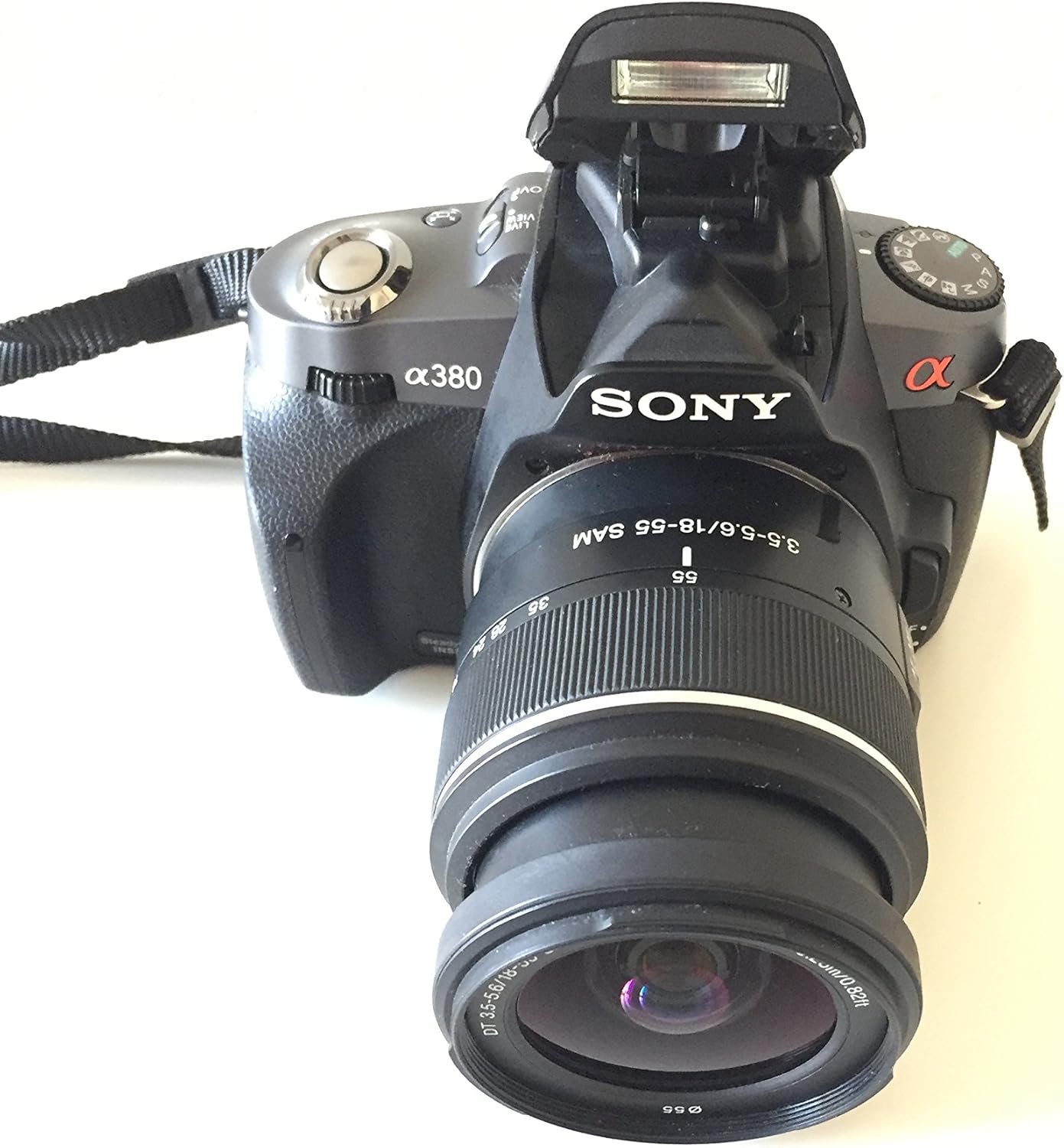 Sony Alpha A380L 14.2 MP Digital SLR Camera with Super SteadyShot INSIDE Image Stabilization and 18-55mm Lens
