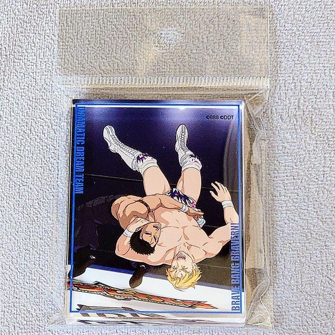 ブレイバーン DDTプロレス コラボ アクリルブロック イサミ スミス B ブレイバーン DDTプロレス コラボ アクリルブロック イサミ スミス B