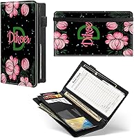 Vista 29 de Diseña Tus Propios Libros de Servicio con Nombre e Iniciales para Camareras, Dikoer Libro de Servicio de Camarero Personalizado con Nombre