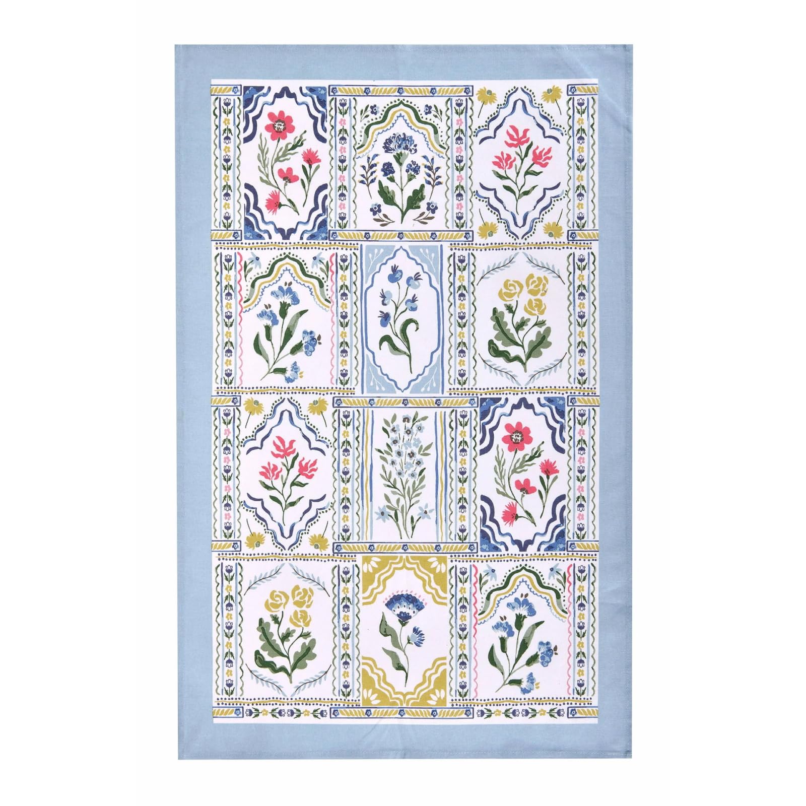 Ulster Weavers Cotton Boho Floral Boho Floral Dish Cloth 18.5 x 29.1 inches (47 x 74 cm)